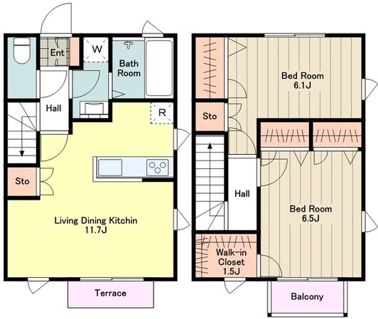 メモ・フローラの物件間取画像